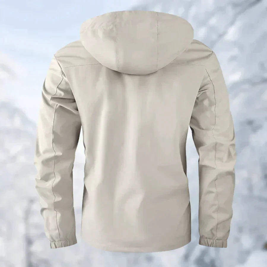 Alaska - Chaqueta de hombre cortavientos e impermeable para primavera y otoño