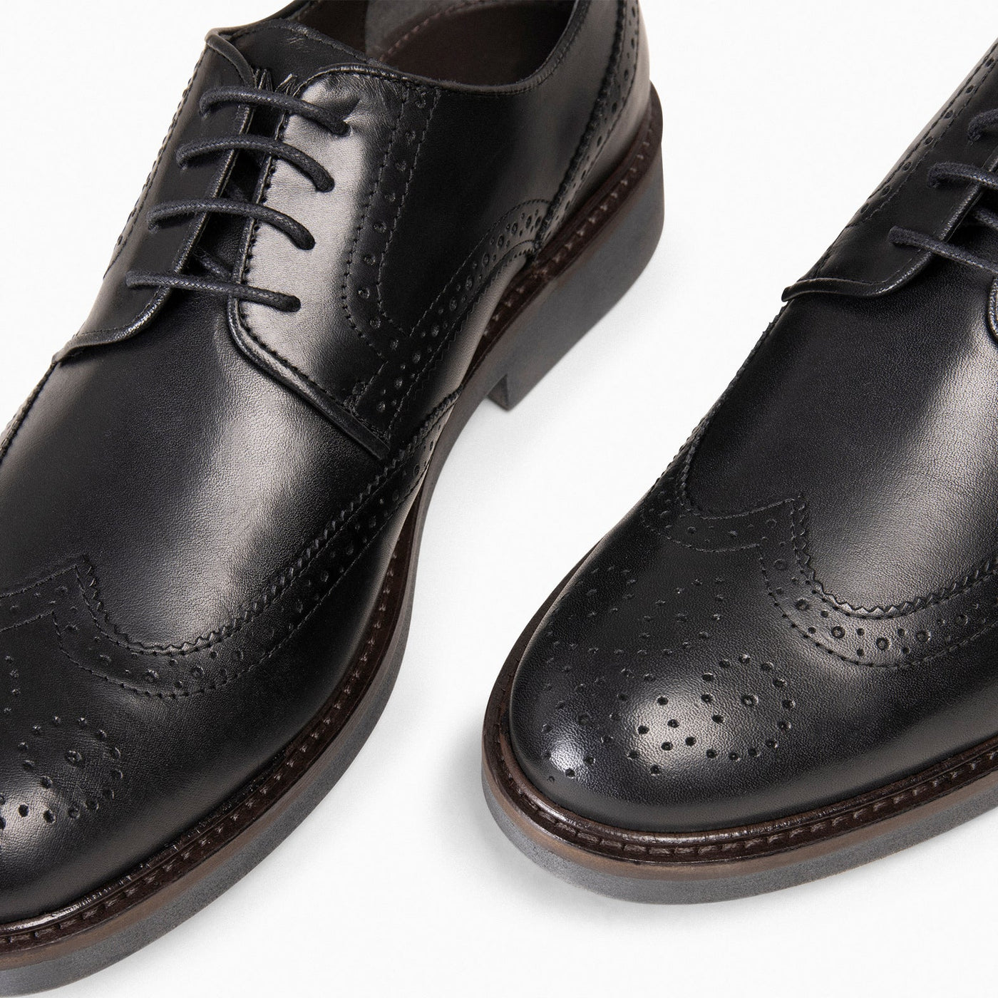 QUEVEDO – Chaussures de ville en cuir NOIR pour homme