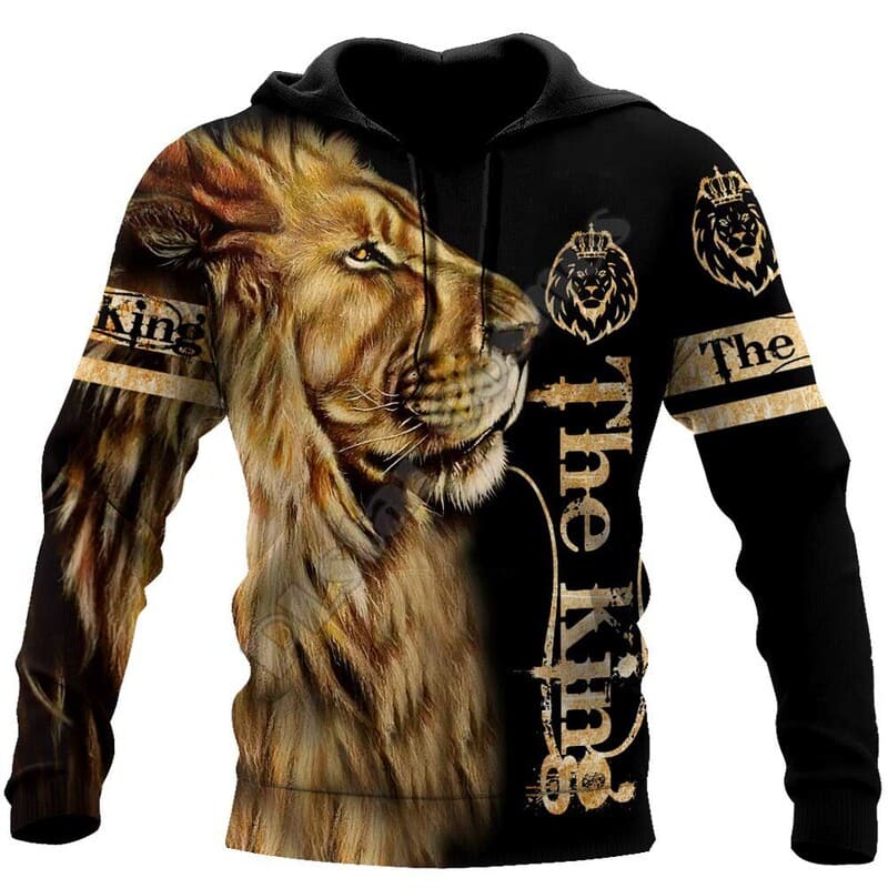 Sweat Tête De Lion The King