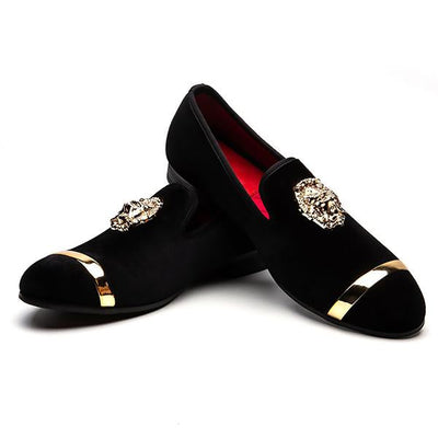 Mocassins Lion <br> Tête Royale