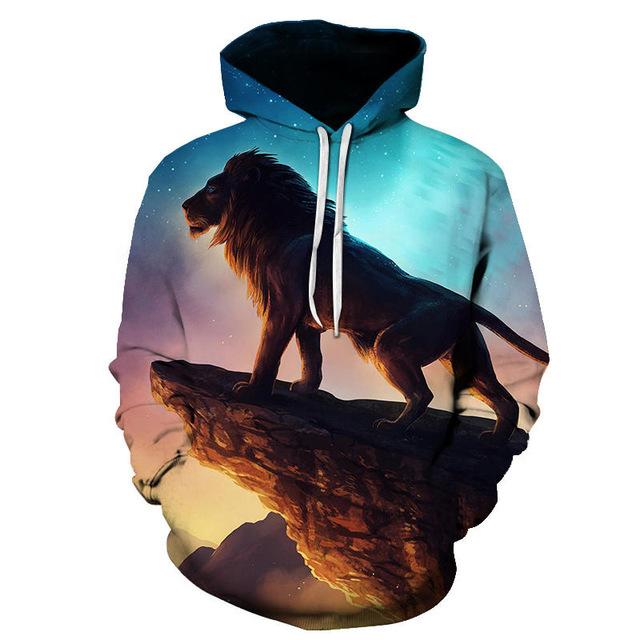 Sweat Lion <br> Univers de Couleurs