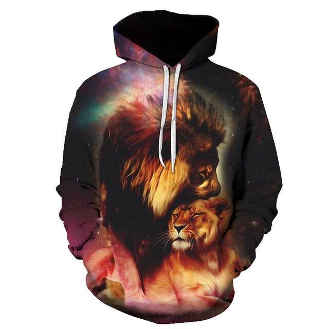 Sweat Lion <br> Tendresse Animale