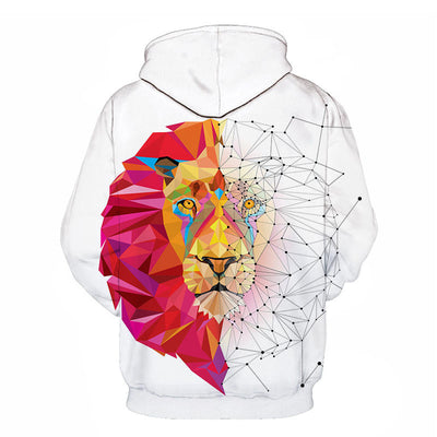 Sweat Lion <br> Motifs Géométriques