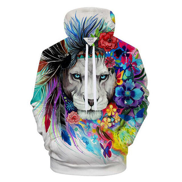 Sweat Lion <br> Animaux d'Amour