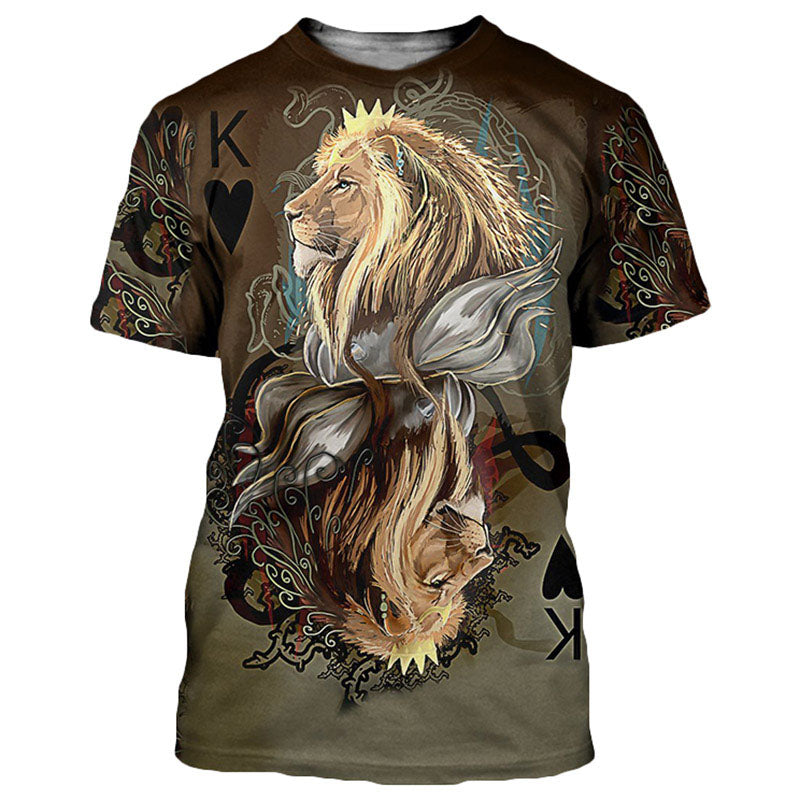 T-Shirt Lion <br> Puissance Renversante