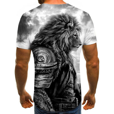 T-Shirt Lion <br> Sage Guerrier