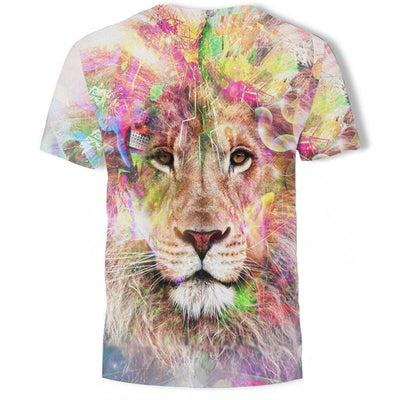 T-Shirt Lion <br> Fantaisie Animale