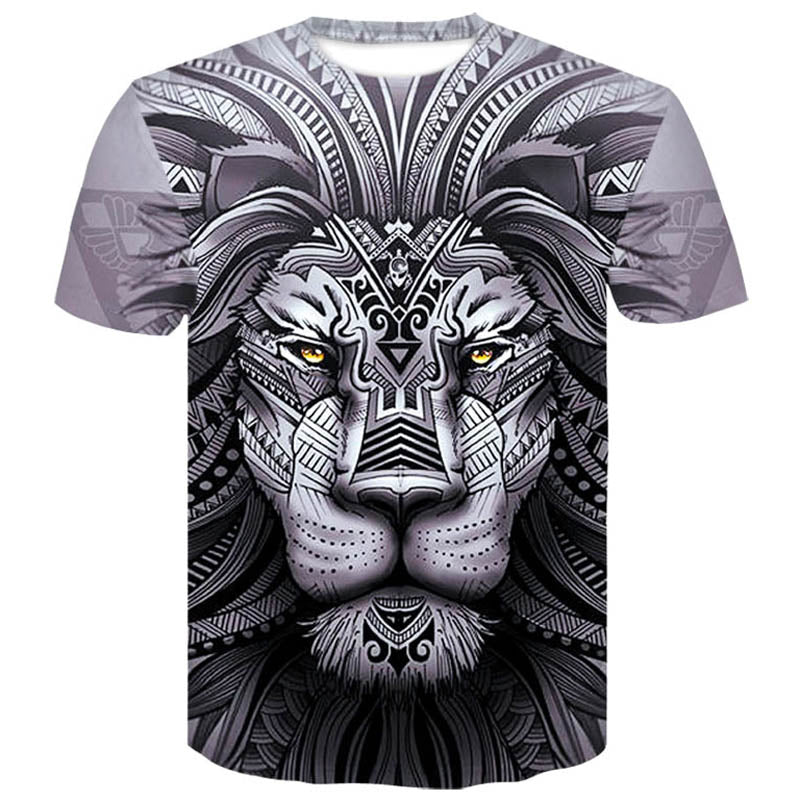 T-Shirt Lion <br> Aura Mandala