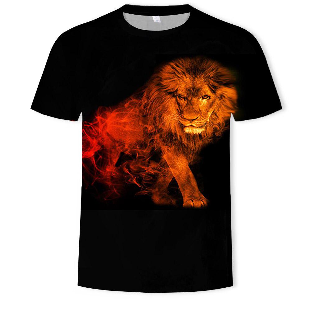 T-Shirt Lion <br> Allure Flamboyante