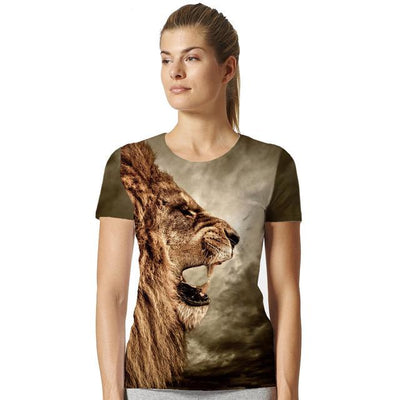 T-Shirt Lion <br> Force Impressionnante