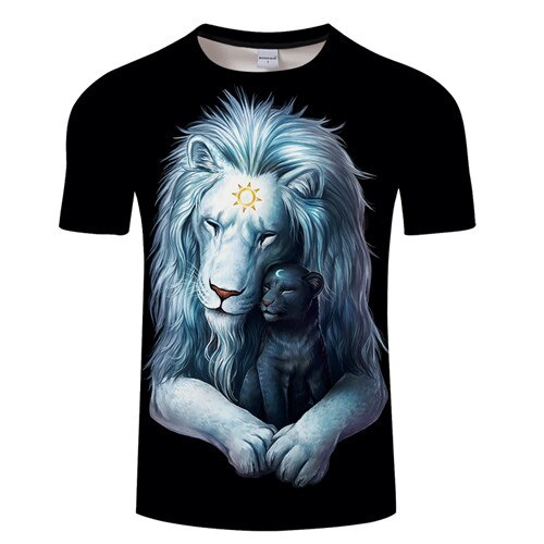 T-Shirt Lion <br> Force de l'Amour