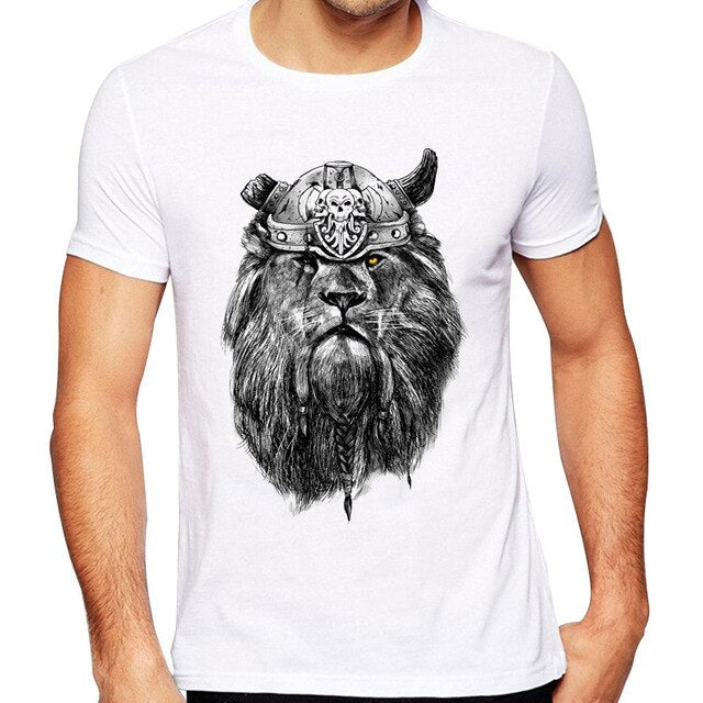 T-Shirt Lion <br> Valeureux Guerrier